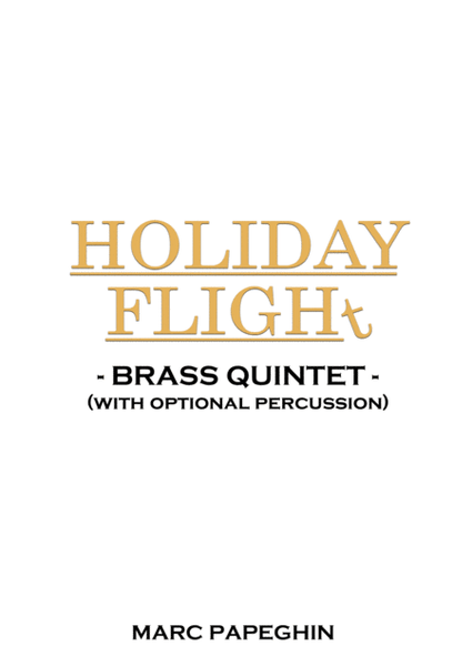 Holiday Flight (from "Home Alone") // Brass Quintet image number null