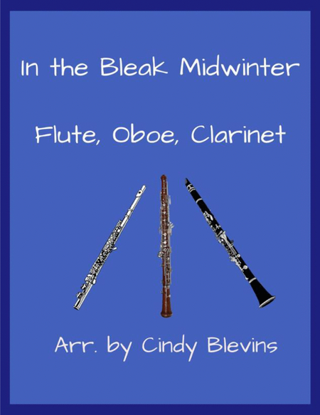 In the Bleak Midwinter, for Flute, Oboe and Clarinet image number null