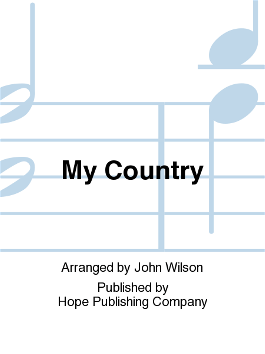 My Country Unison Choir scores gallery preview page 1