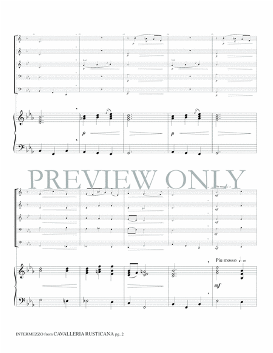 Intermezzo Brass Ensemble scores gallery preview page 4