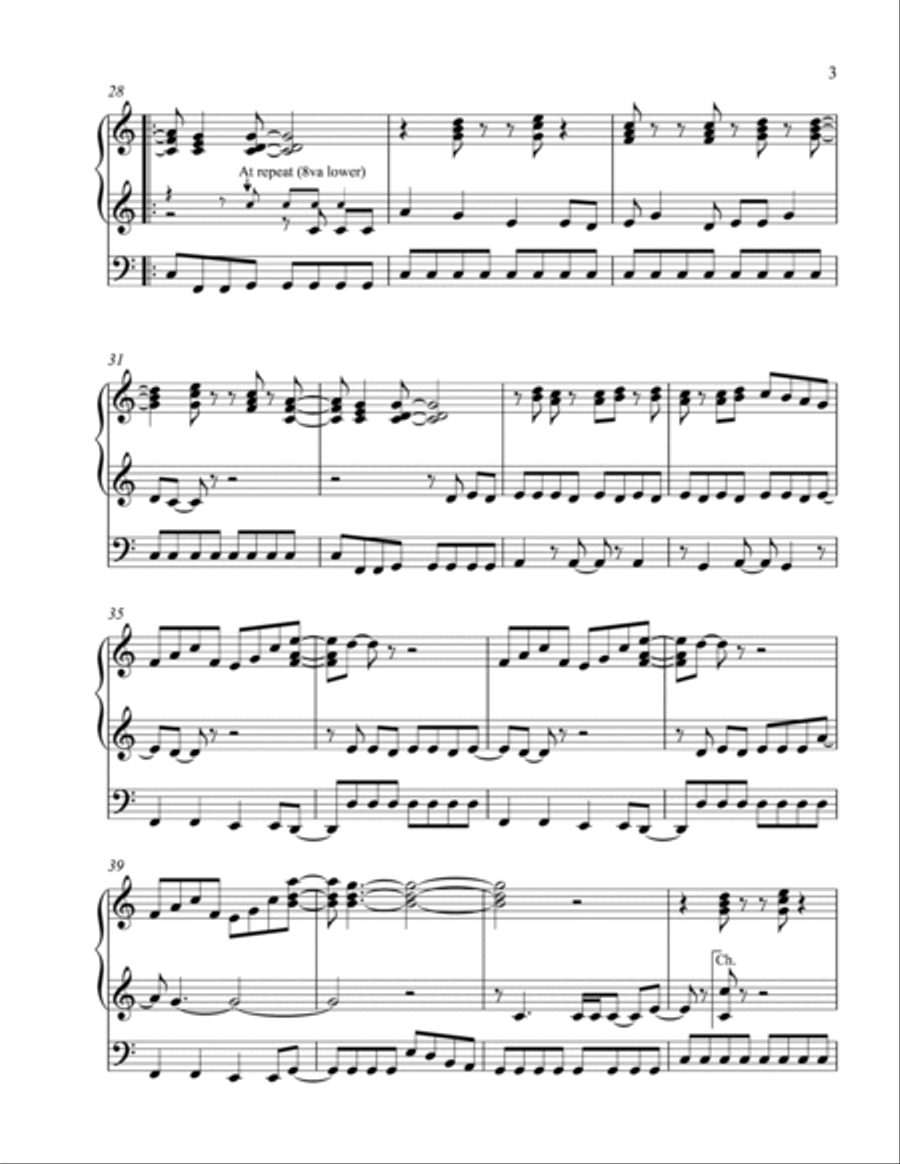 Jump Organ Solo scores gallery preview page 3