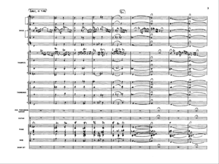 Fire & Brimstone Fire & Brimstone Jazz Ensemble scores gallery preview page 3