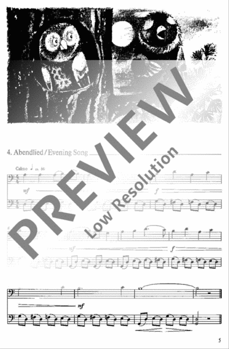 15 easy Duets Cello scores gallery preview page 4