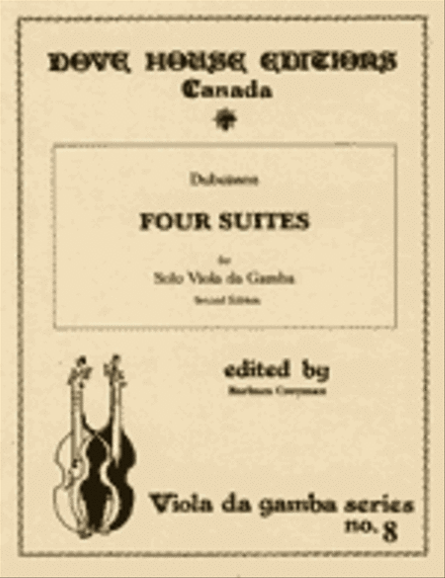 Four Suites (2nd edition) Double Bass scores gallery preview page 1