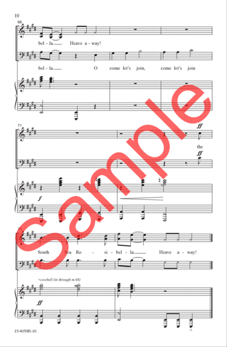 Rosibella 3-Part scores gallery preview page 10