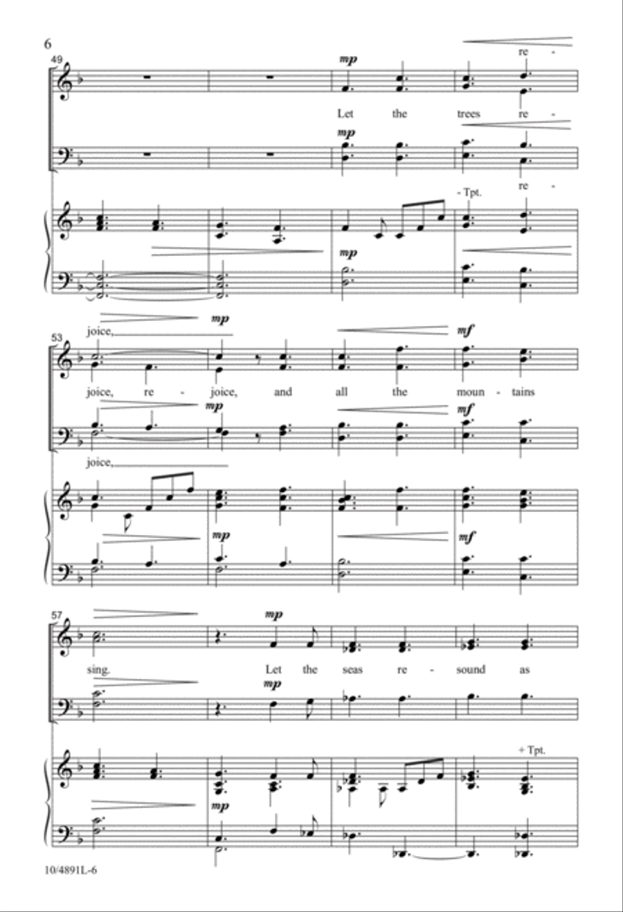 Joyfully Sing! Joyfully Sing! 4-Part scores gallery preview page 6