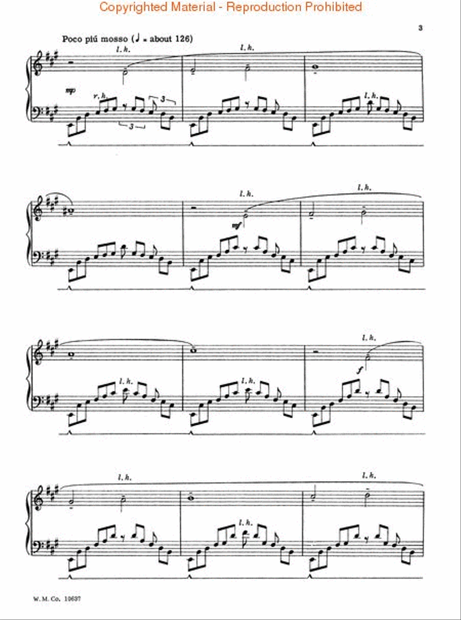 Etude in A Major (Coral Sea) Etude in A Major (Coral Sea) Piano Method scores gallery preview page 3