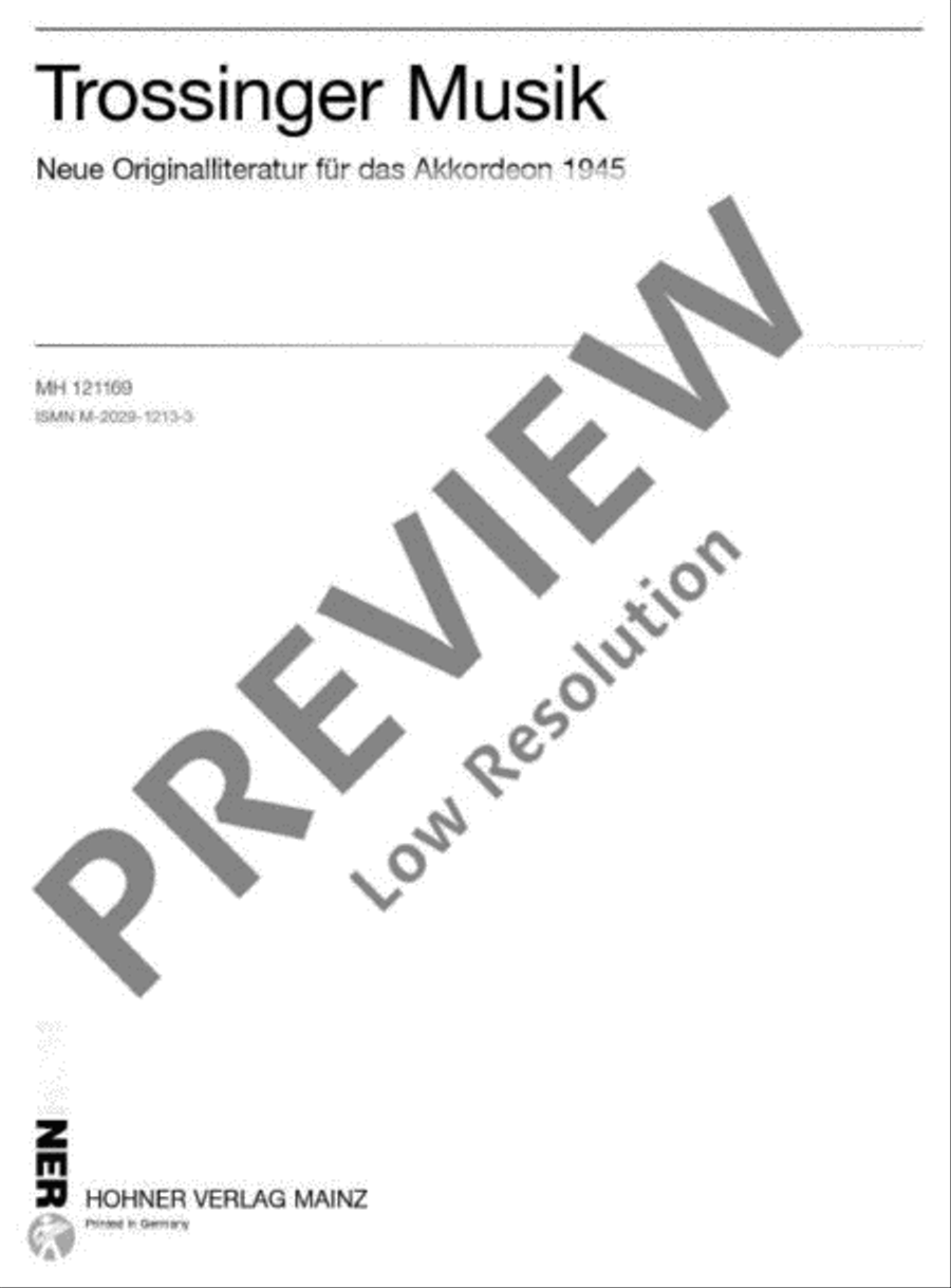 Trossinger Musik Voice scores gallery preview page 2