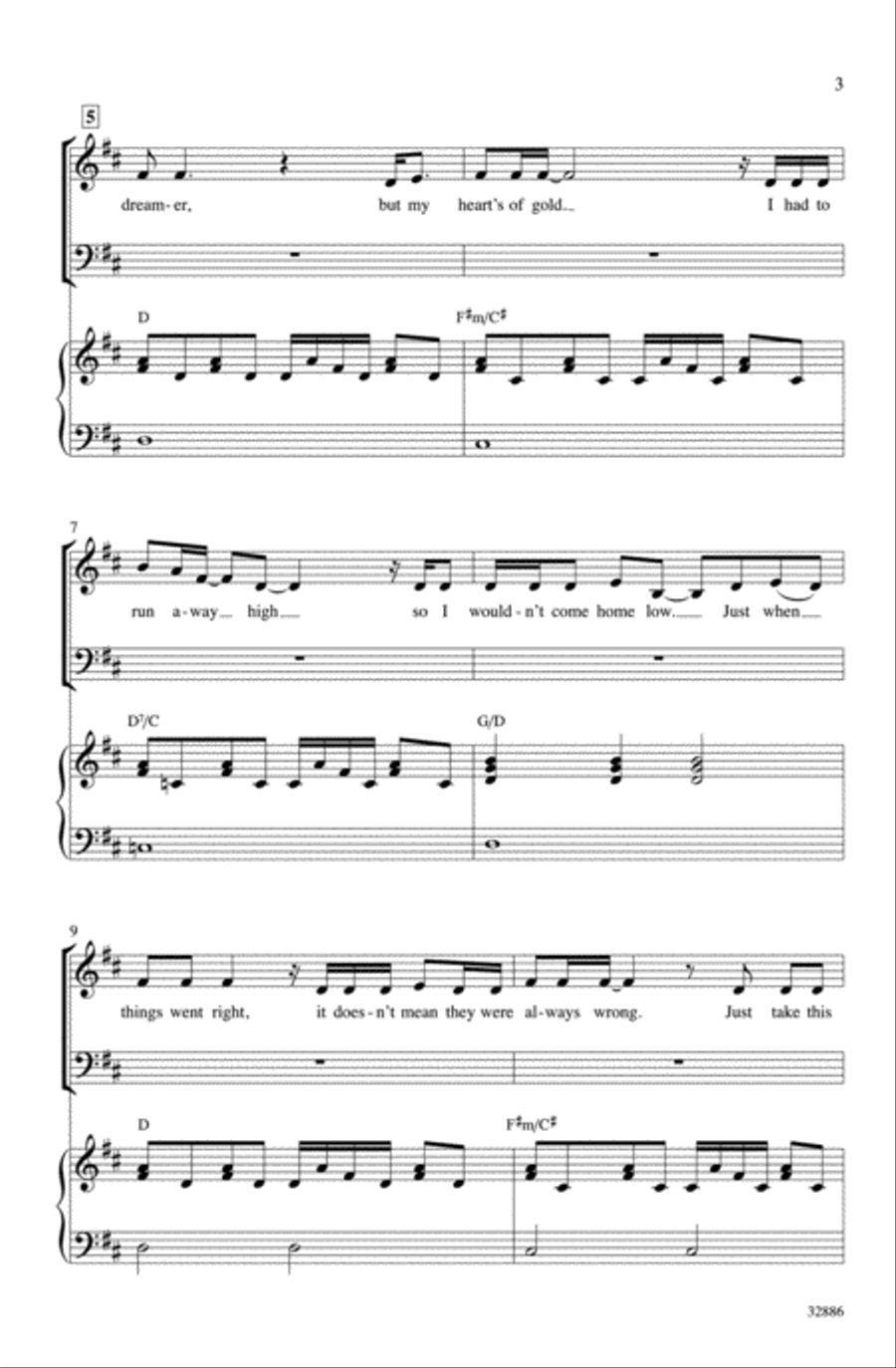 Home Sweet Home 4-Part scores gallery preview page 3