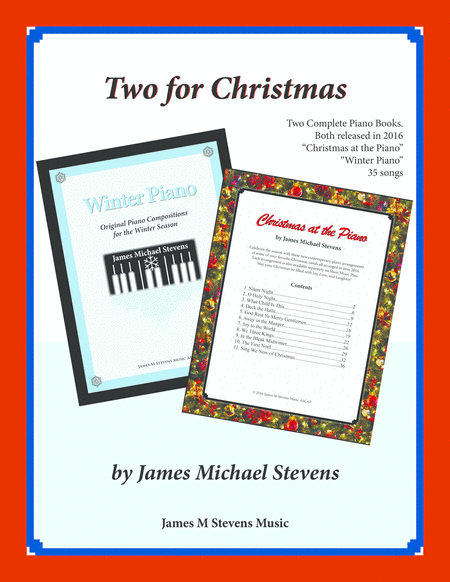 Two for Christmas ("Winter Piano" & "Christmas at the Piano") image number null