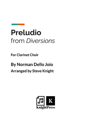 Book cover for Diversions: Preludio