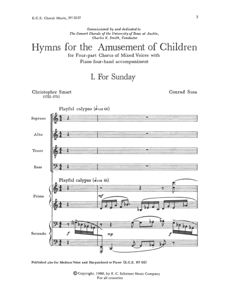 Hymns for the Amusement of Children