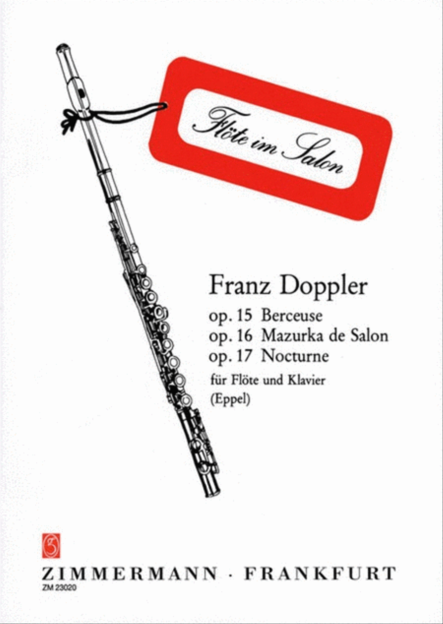 Berceuse Op 15 Mazurka Op 16 Nocturne Op 17 Flute/Piano Flute Solo scores gallery preview page 1