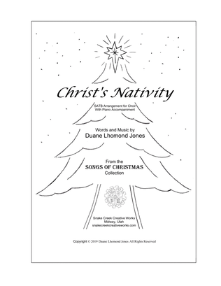 Christ's Nativity (SATB)