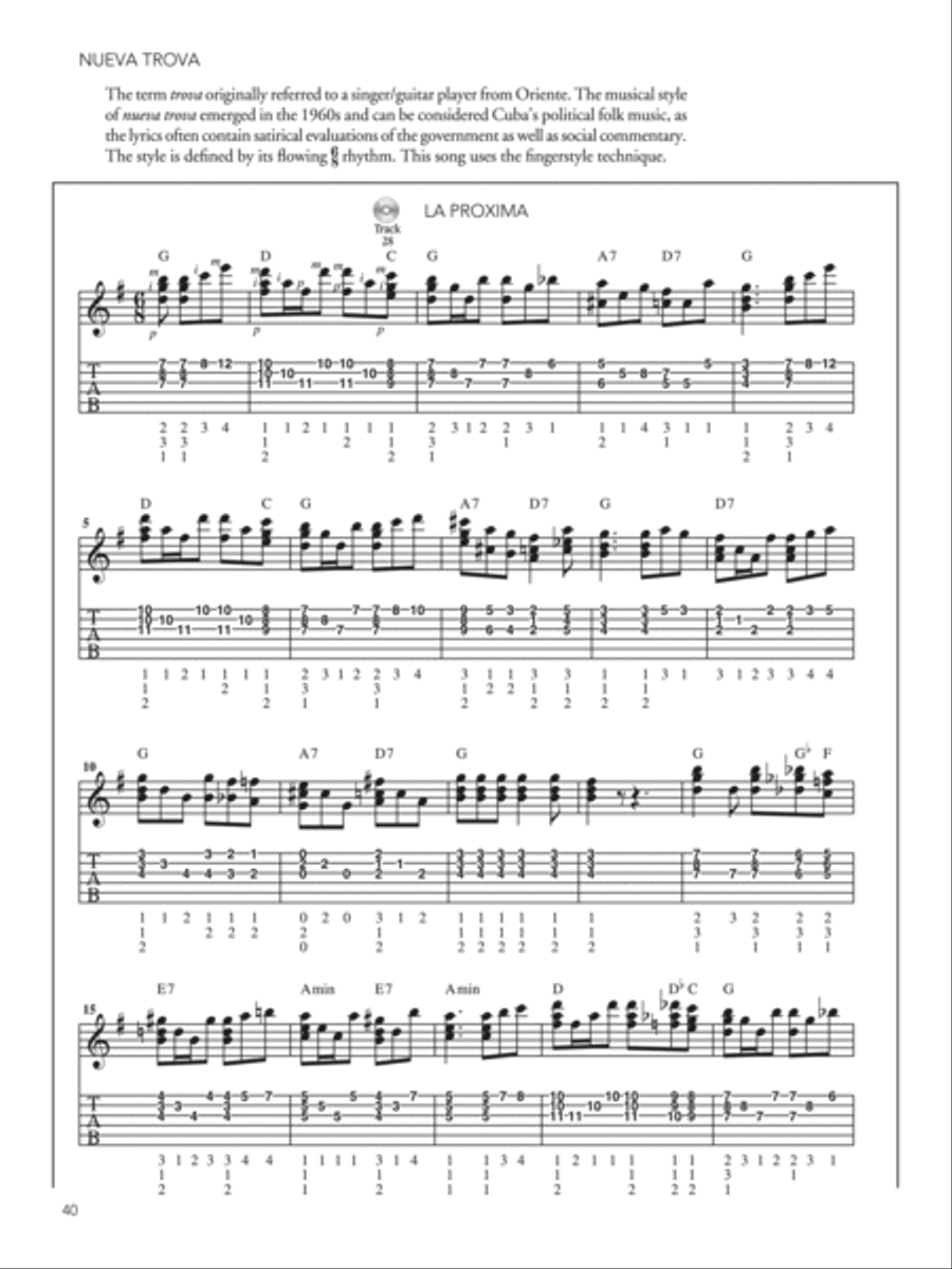 Guitar Atlas Cuba Guitar Atlas Cuba Guitar scores gallery preview page 5