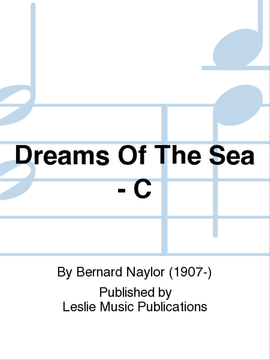 Dreams Of The Sea - C Voice Solo scores gallery preview page 1