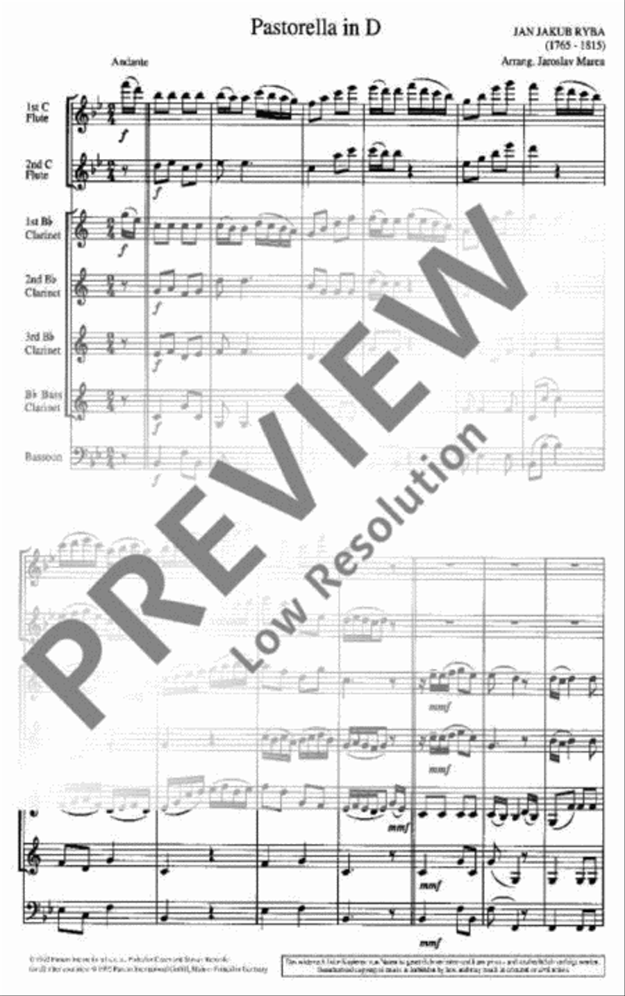 Pastorella in D Pastorella in D Chamber Music scores gallery preview page 2