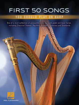 Book cover for First 50 Songs You Should Play on Harp