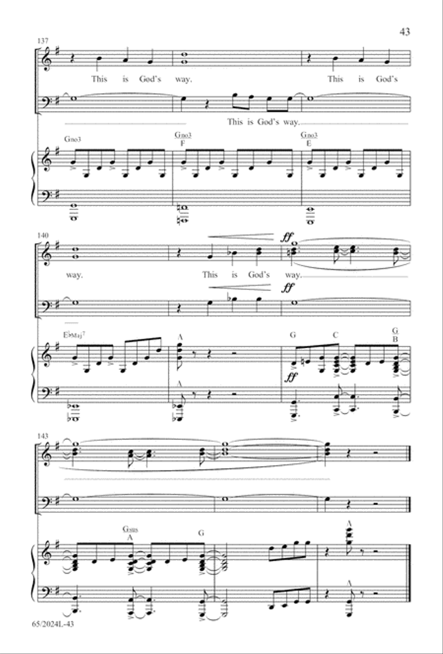 Child of Hope 3-Part scores gallery preview page 44