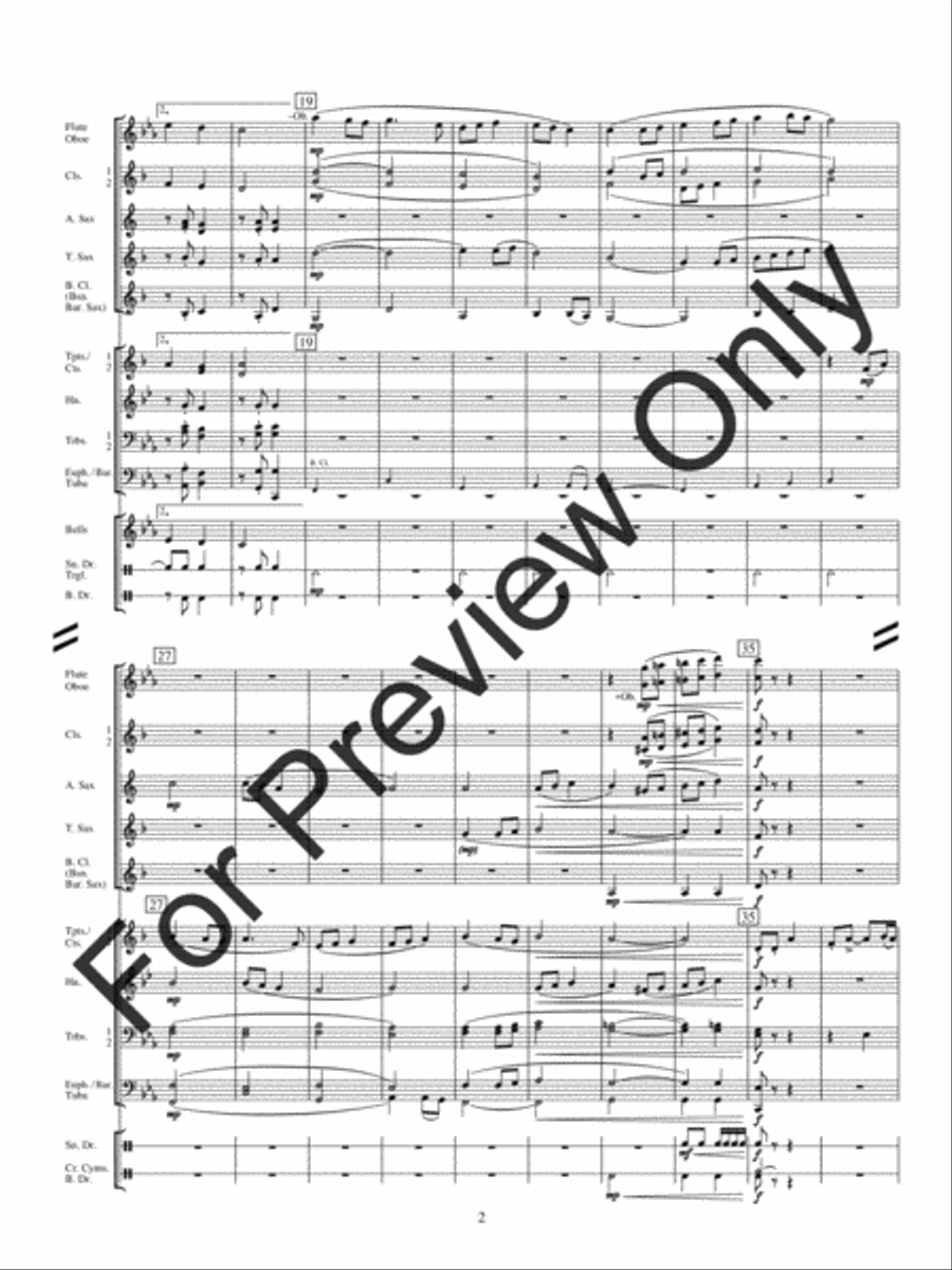Rockbridge Festival Concert Band scores gallery preview page 5