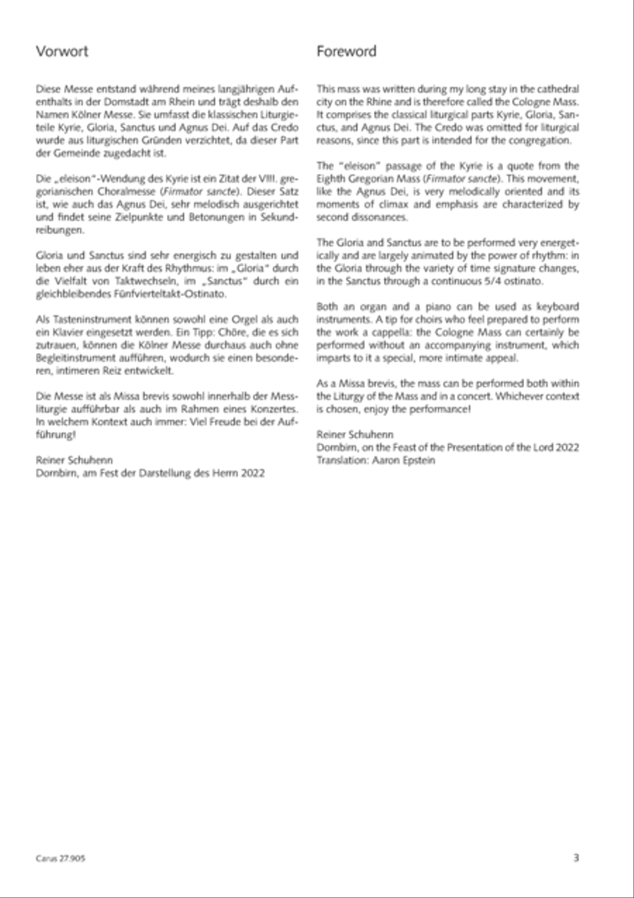 Kolner Messe SSA scores gallery preview page 4