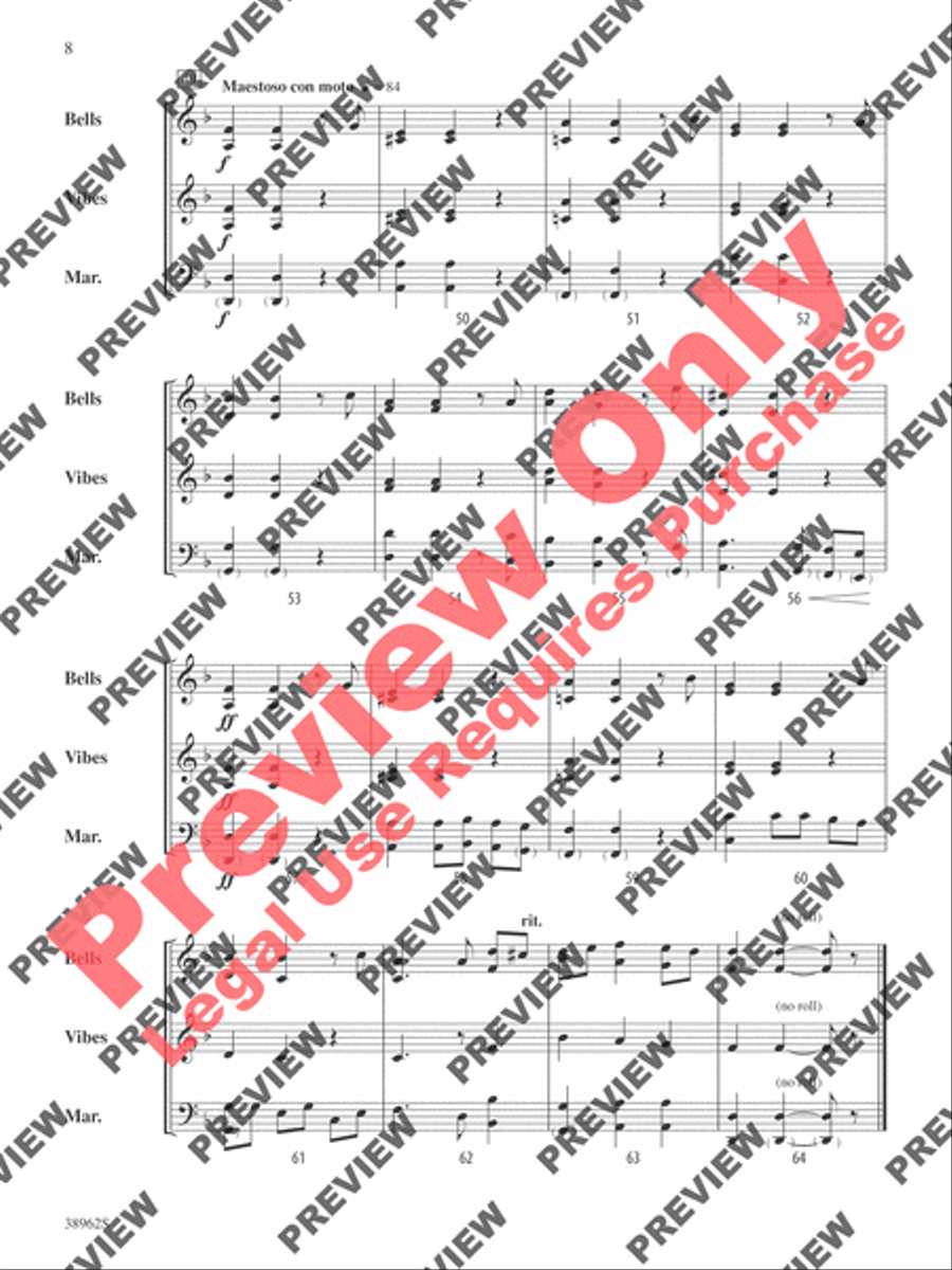 Classic Mallet Trios, Volume 2 Small Ensemble scores gallery preview page 9