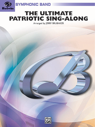 Book cover for The Ultimate Patriotic Sing-Along