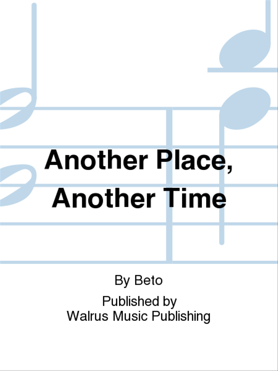Another Place, Another Time Big Band scores gallery preview page 1