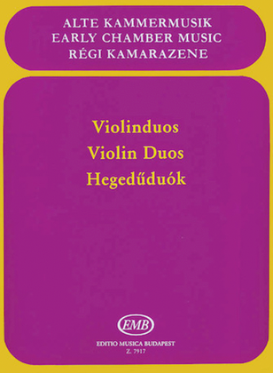 Book cover for Violin Duos