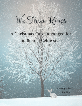Book cover for We Three Kings - Celtic Fiddle