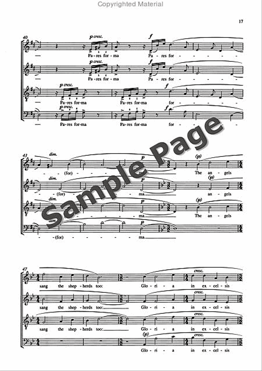 3 Carols 3 Carols 4-Part scores gallery preview page 20