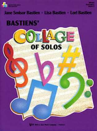 Book cover for Bastiens' Collage of Solos, Book 2