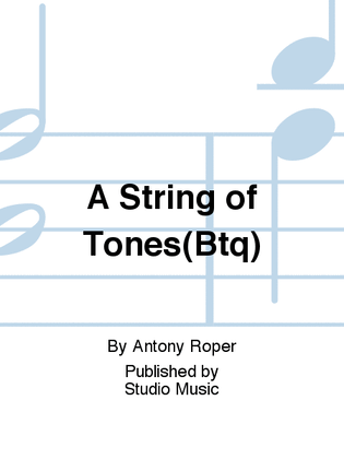 Book cover for A String of Tones(Btq)