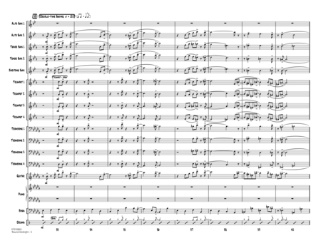 'Round Midnight (arr. Mike Tomaro) - Conductor Score (Full Score)