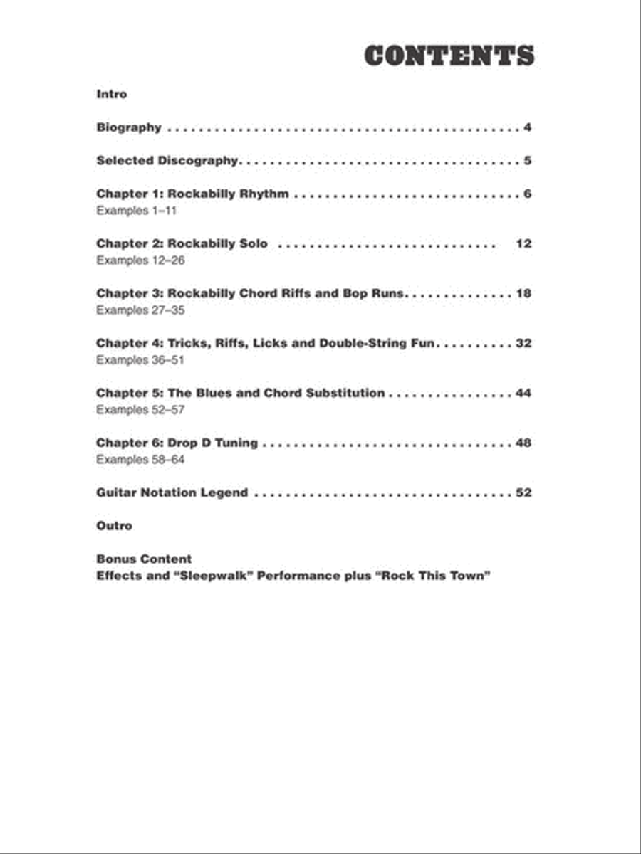 The Guitar of Brian Setzer Guitar Tablature scores gallery preview page 2