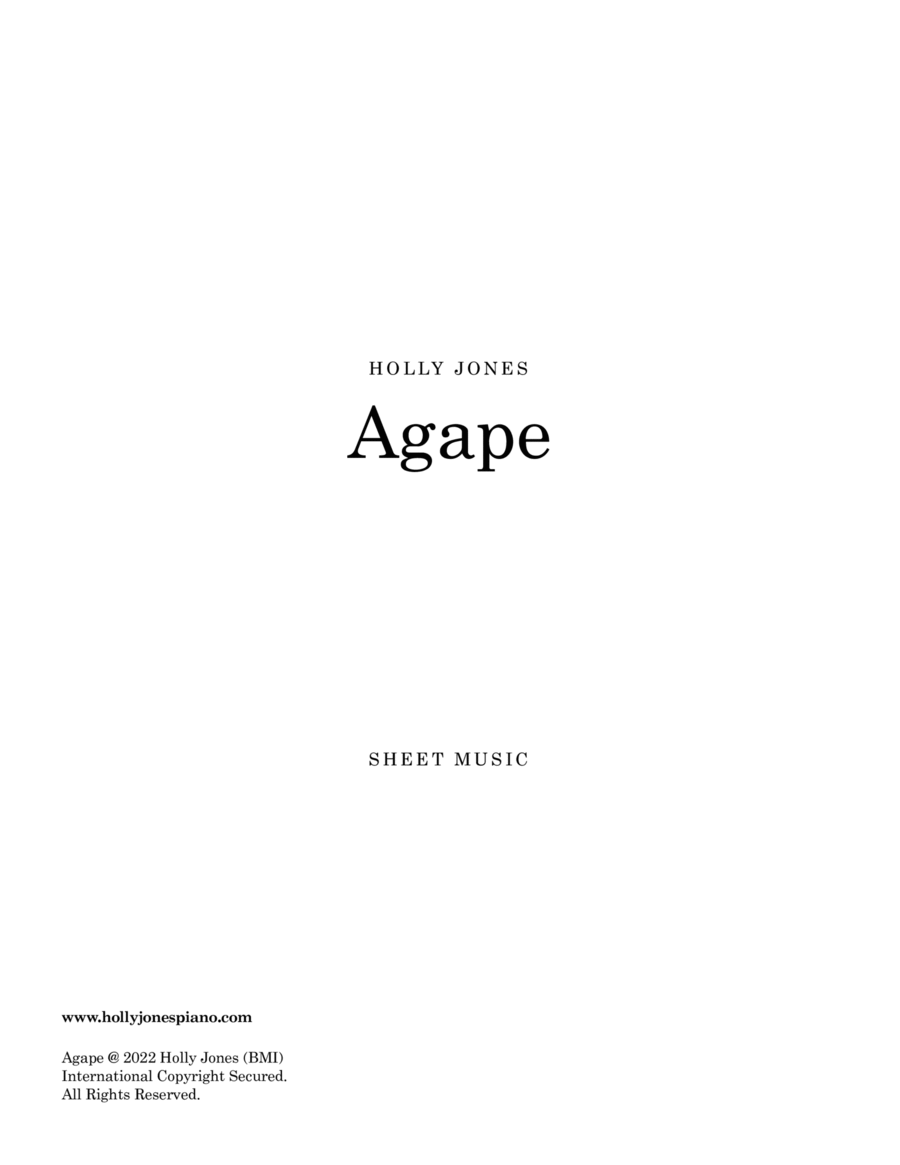 Agape image number null