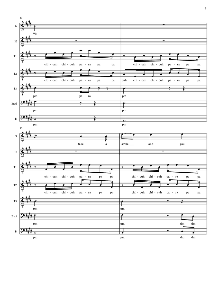 Mona Lisa Mona Lisa TTBB scores gallery preview page 3