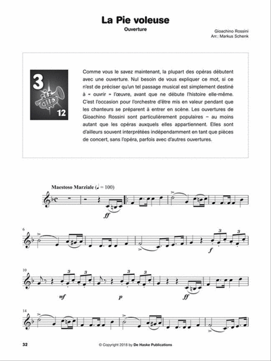 Écouter, lire & jouer - Les Airs d'Opéra Flugelhorn scores gallery preview page 2