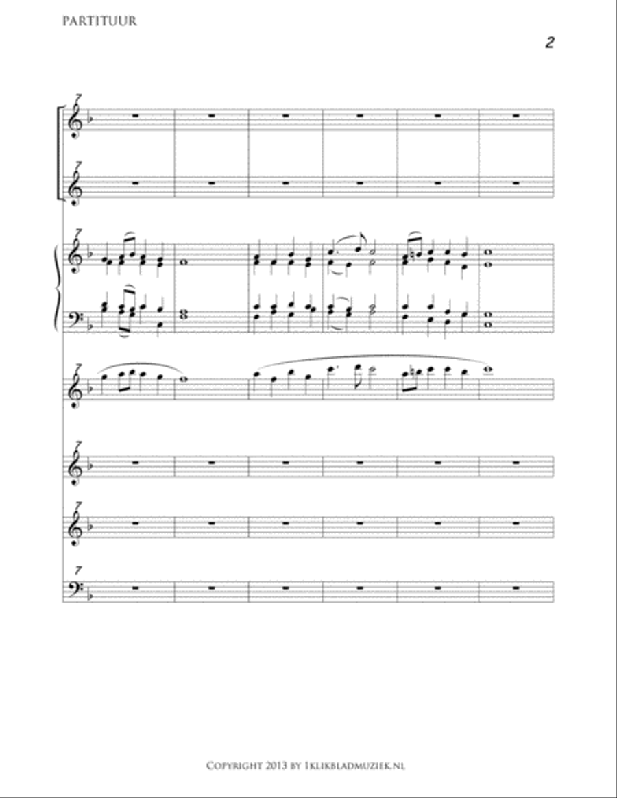 Looft De Heer met Vreugde Oboe scores gallery preview page 2
