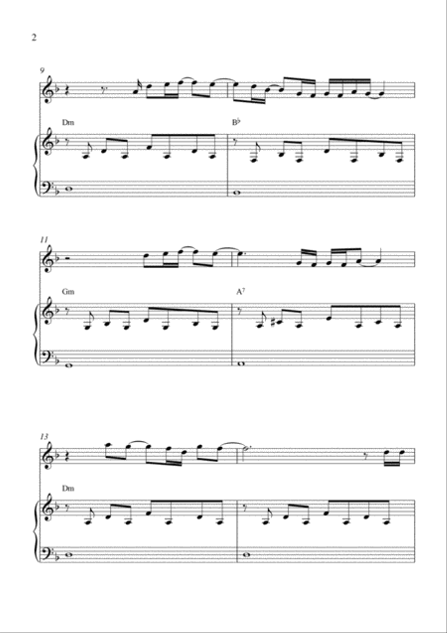 Hurt Violin Solo scores gallery preview page 2