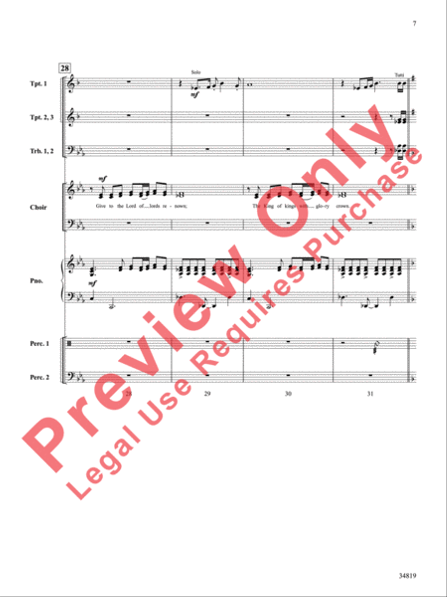 Immortal Praise Choir scores gallery preview page 8