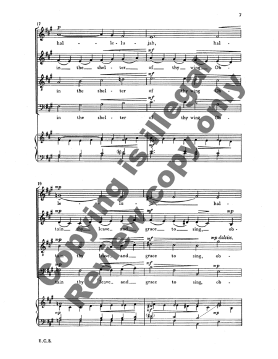 The Eternal Dove The Eternal Dove 4-Part scores gallery preview page 12