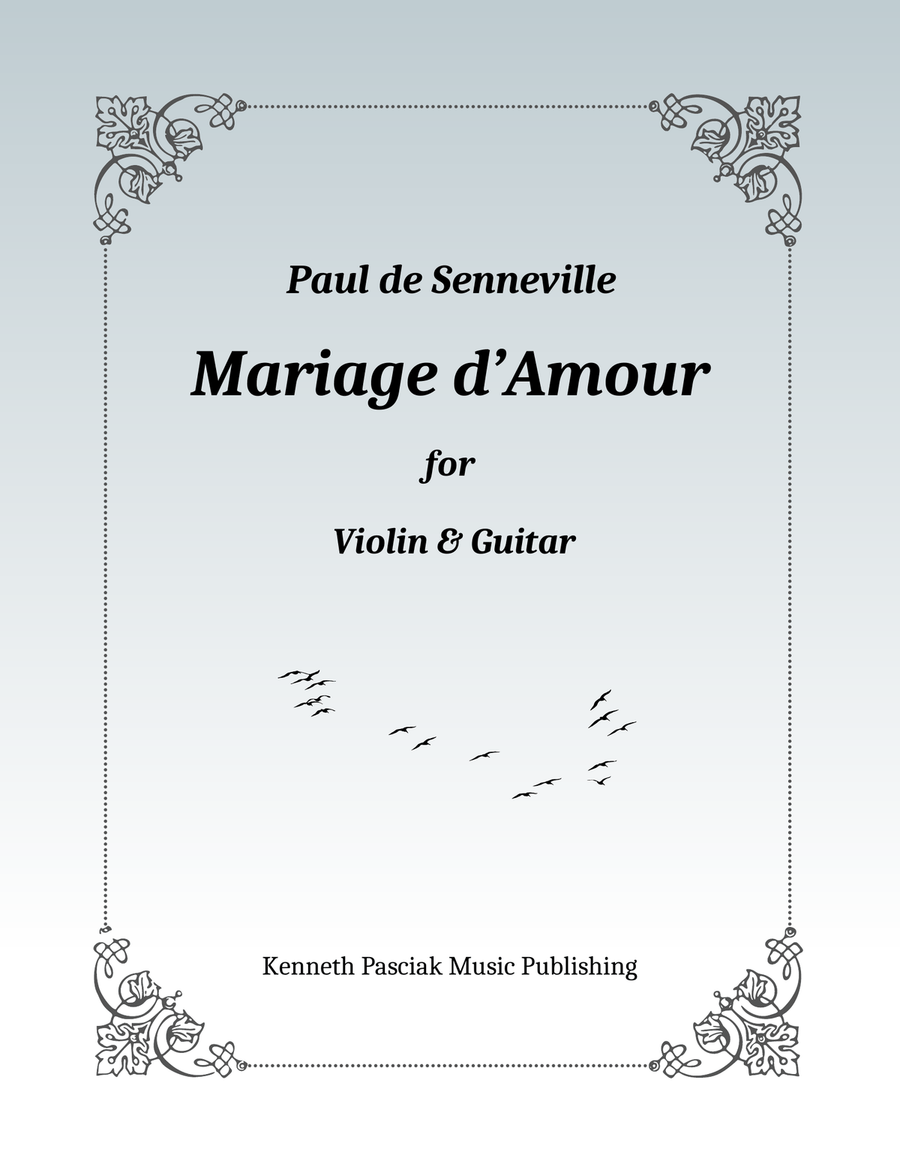 Mariage D'amour String Duet scores gallery preview page 1