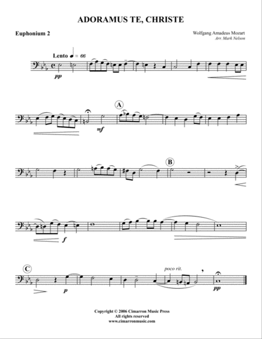 Adoramus te, Christe Adoramus te, Christe EETT scores gallery preview page 4