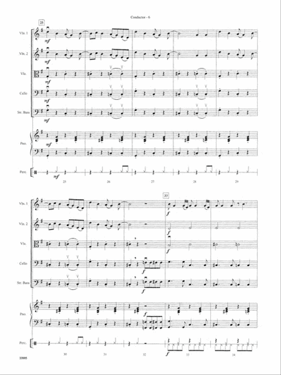 Great Movie Themes: Score String Orchestra scores gallery preview page 6