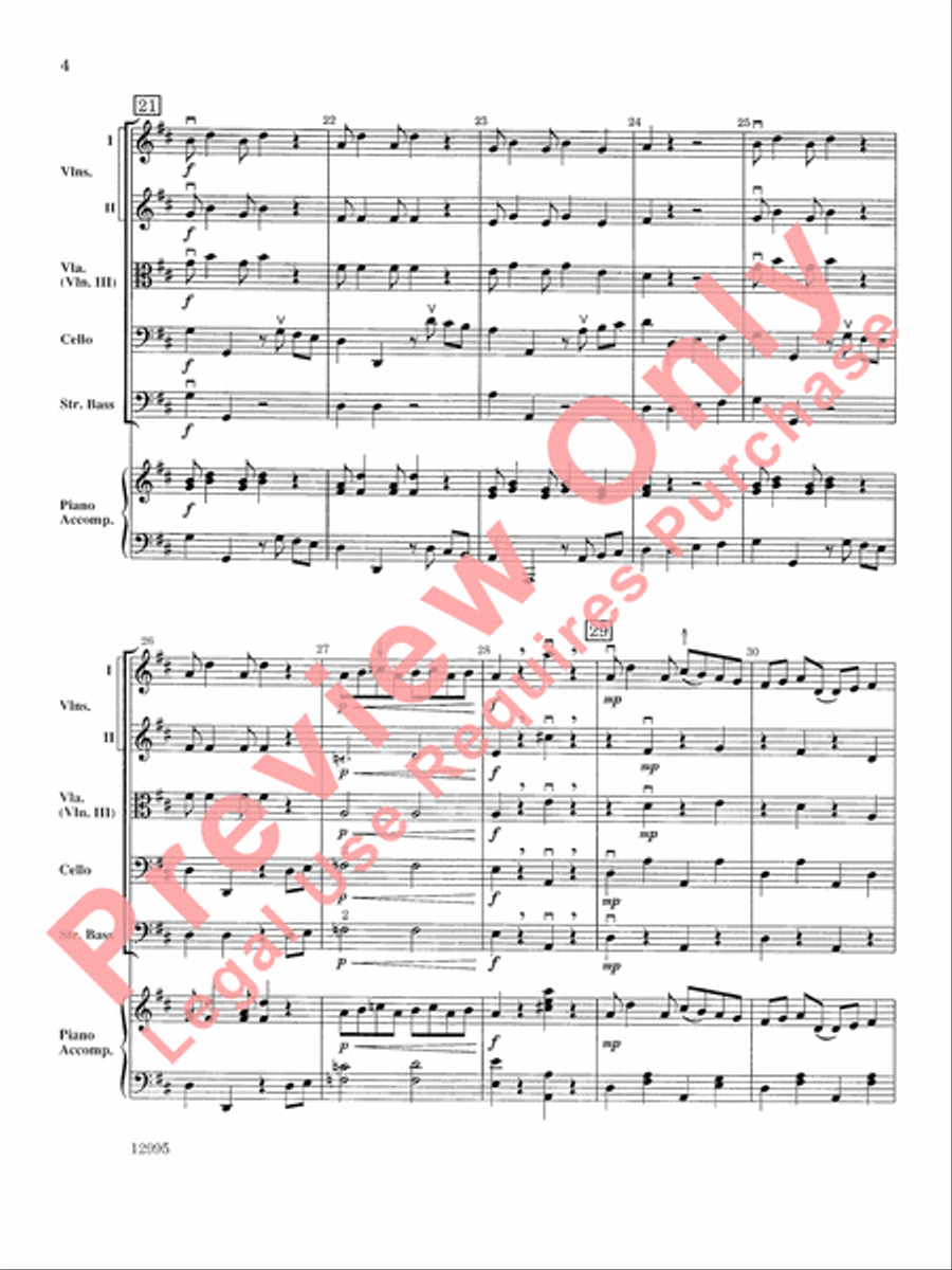 Tangerine Rag String Orchestra scores gallery preview page 5