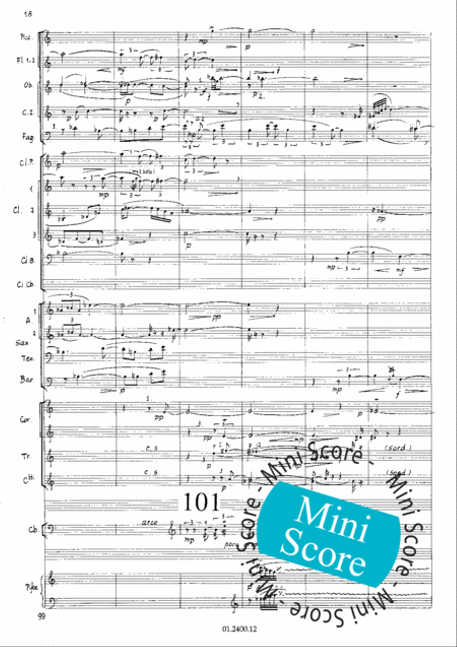 Aratoro I Aratoro I Concert Band scores gallery preview page 22