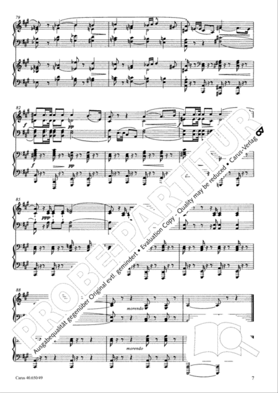Petite Messe solennelle 4-Part scores gallery preview page 8