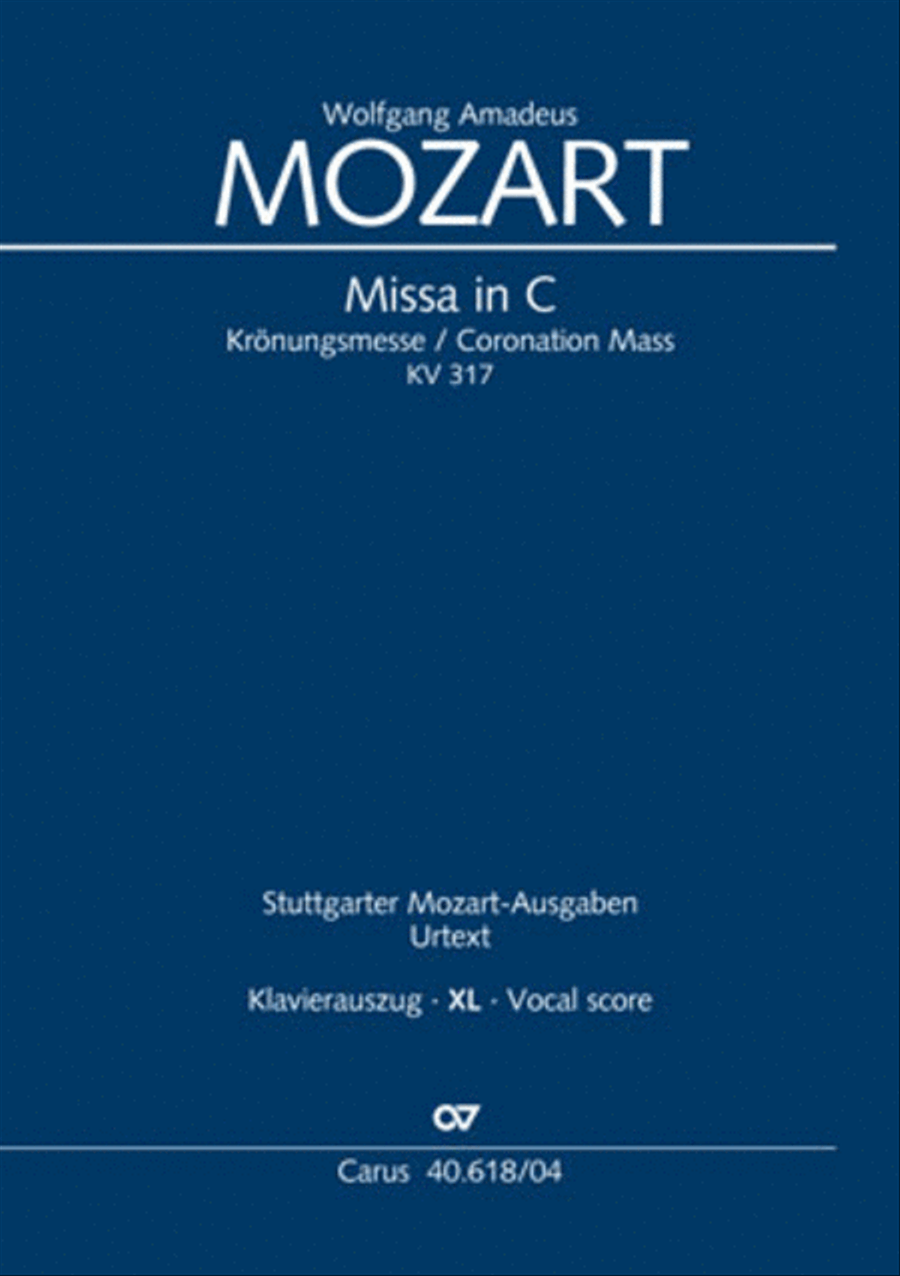 Book cover for Mass in C (Missa in C)