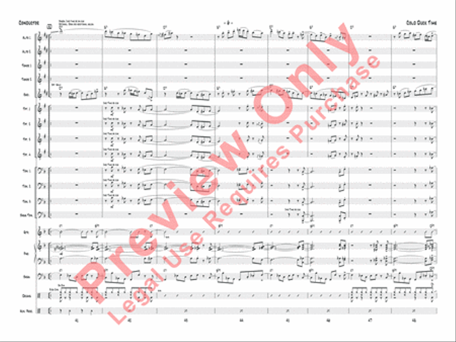 Cold Duck Time Cold Duck Time Jazz Ensemble scores gallery preview page 7